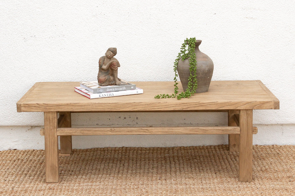 Rustic Elegant Reclaimed Wood Coffee Table