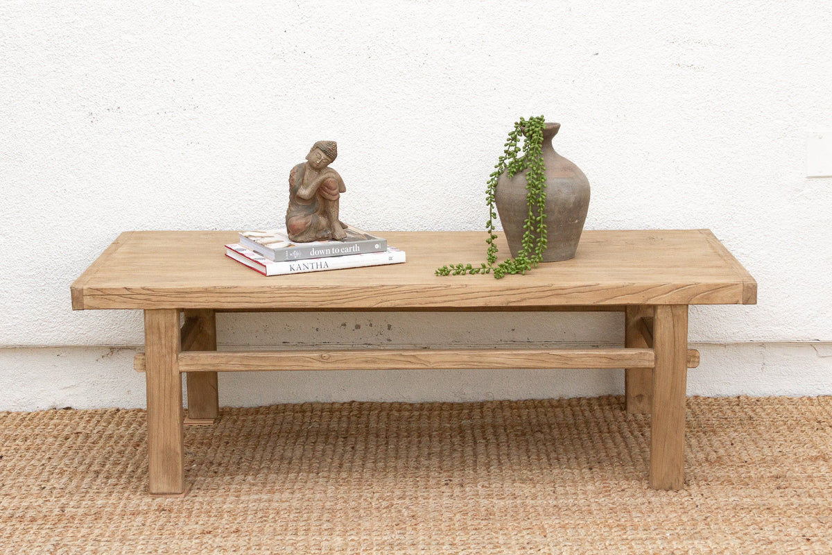 Rustic Elegant Reclaimed Wood Coffee Table