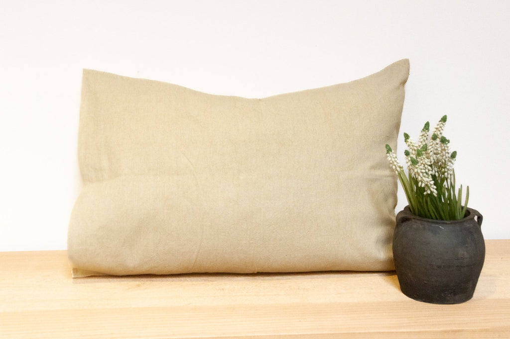 Seashell White Hand-Stitched Pillow Cover