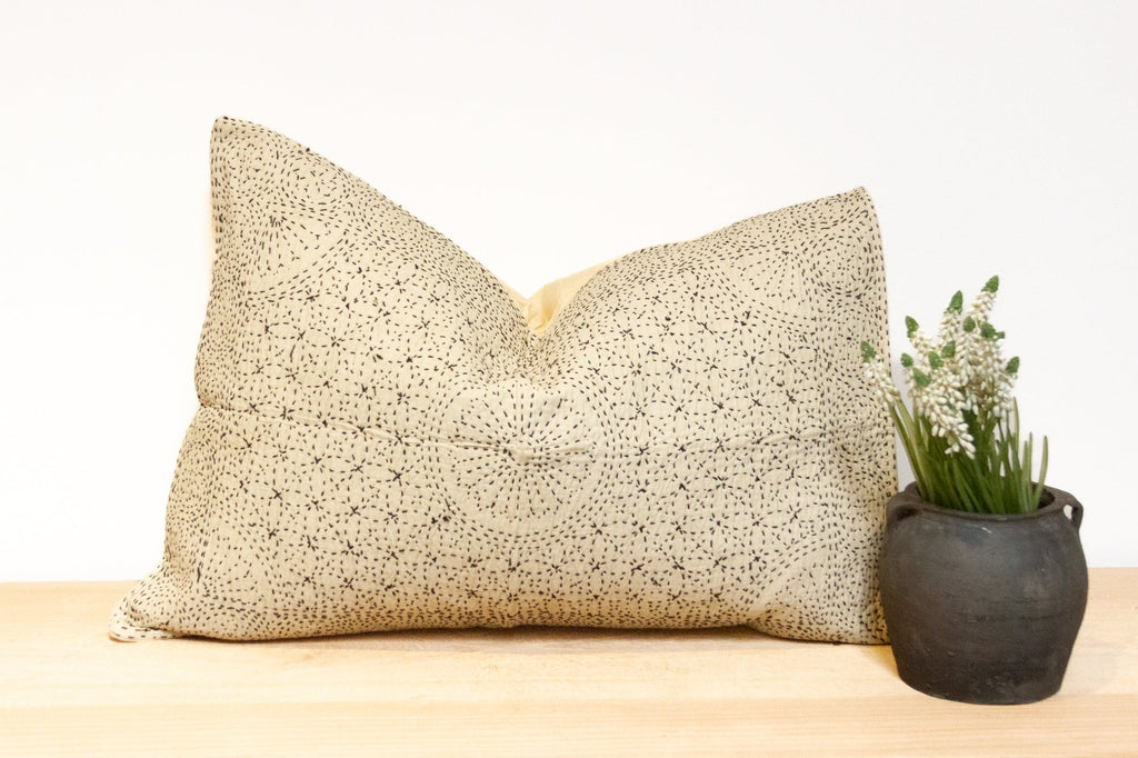Bisque Hand-Stitched Pillow Cover
