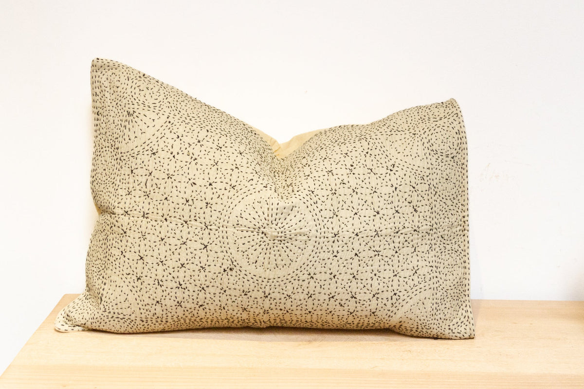 Bisque Hand-Stitched Pillow Cover
