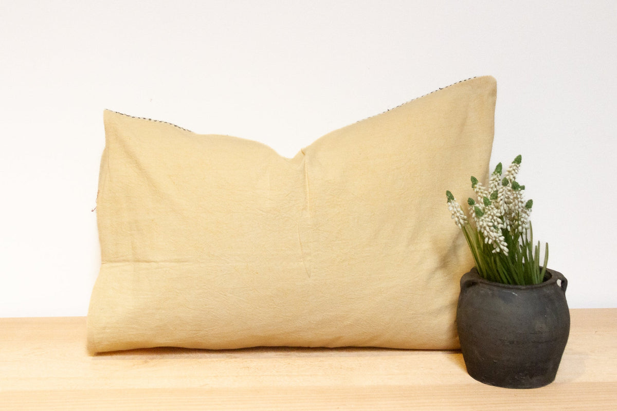 Bisque Hand-Stitched Pillow Cover