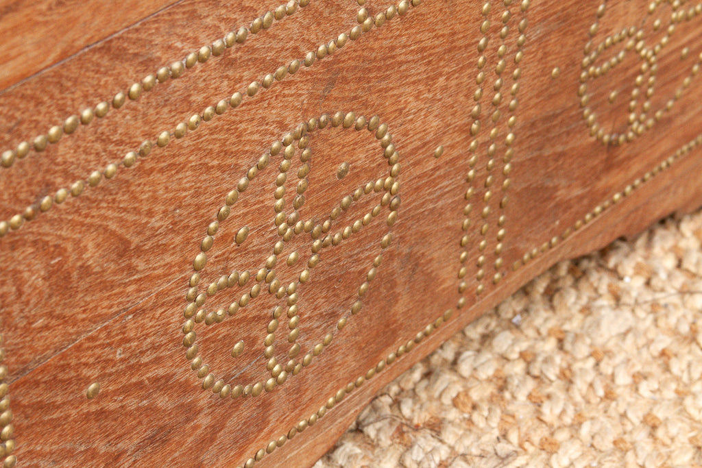 Mid 20th Century British Colonial Teak Chest