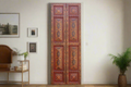 Pair of Handpainted Tall & Slim Moroccan Doors