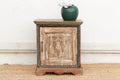 Rustic Reclaimed Door Nightstand Cabinet (Trade)