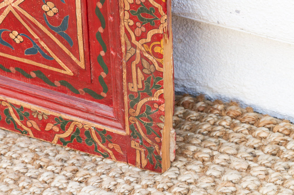 Pair of Handpainted Tall & Slim Moroccan Doors