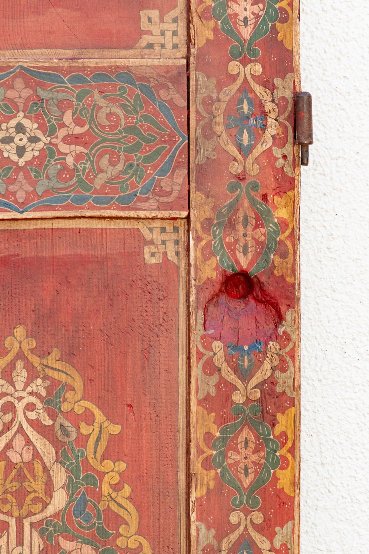 Pair of Handpainted Tall & Slim Moroccan Doors