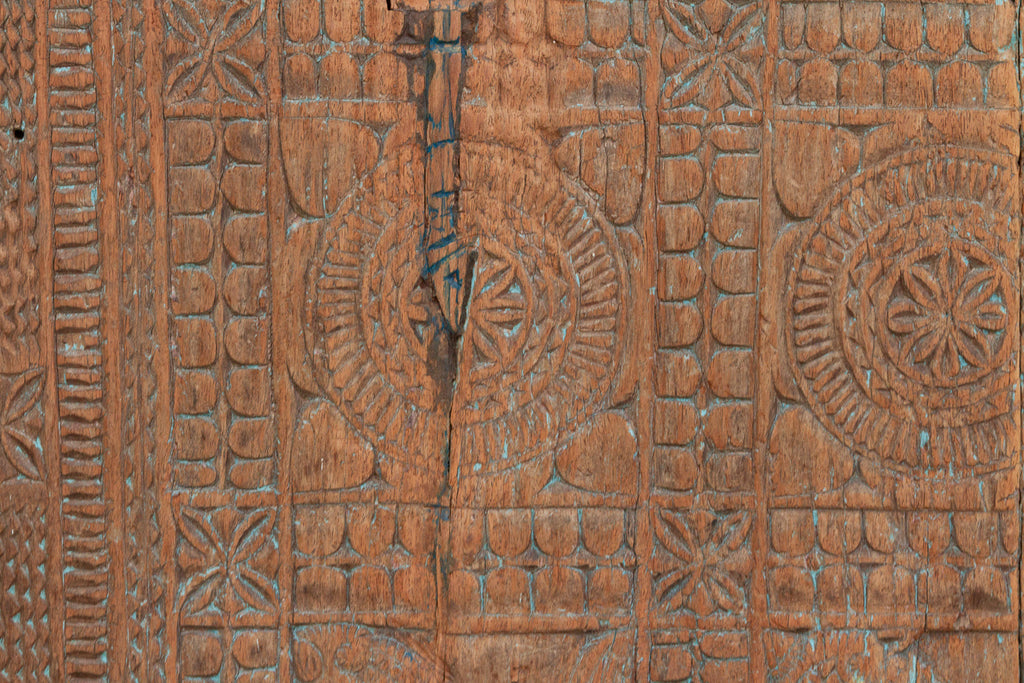 Antique Tribal "Storytelling" Door Wall Art (Trade)