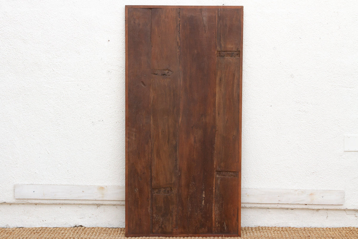 Antique Chatera Finely Carved Door Wall Panel (Trade)