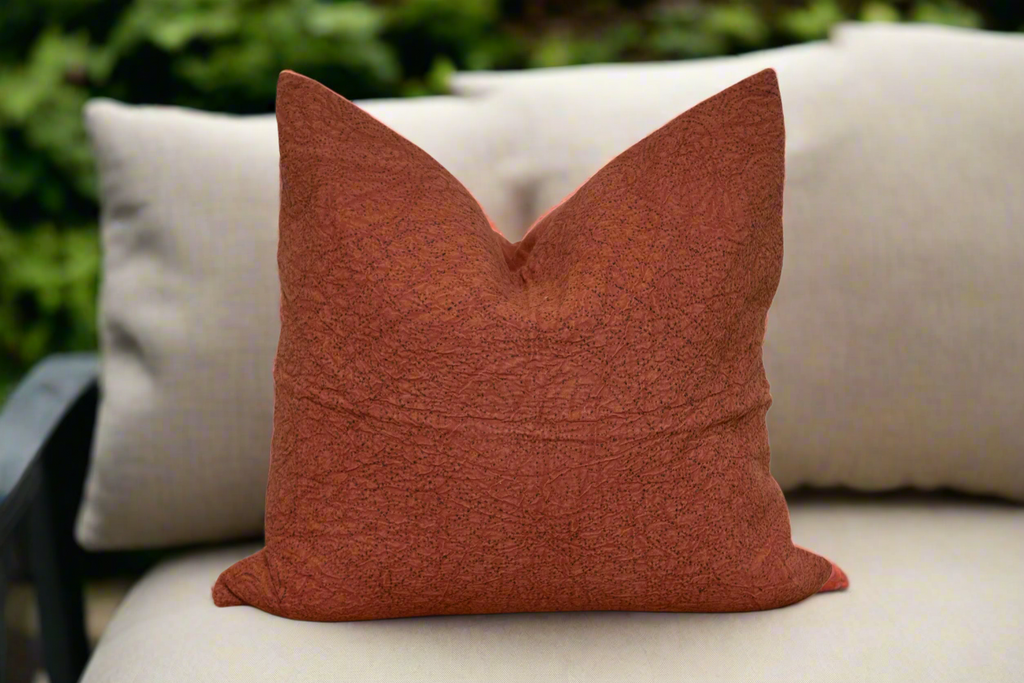 Cedar Hand-Stitched Pillow Cover