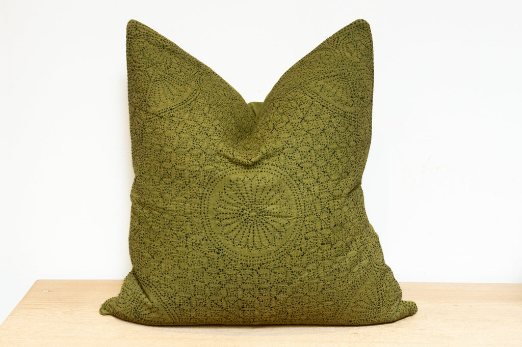 Juniper Hand-Stitched Pillow Cover