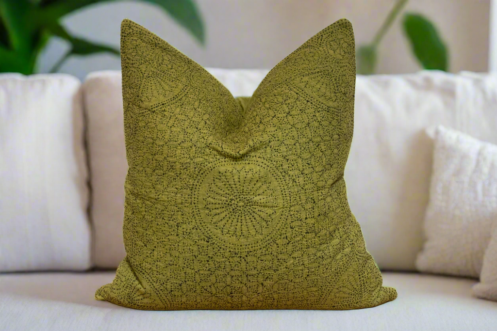 Juniper Hand-Stitched Pillow Cover