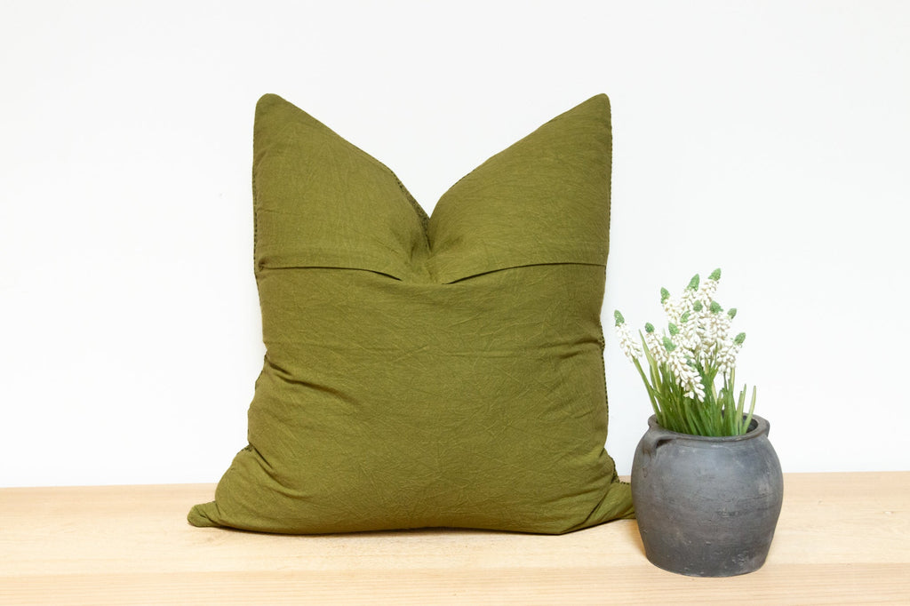 Juniper Hand-Stitched Pillow Cover