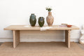 Grand Estate Reclaimed Bleached Wood Dining Table
