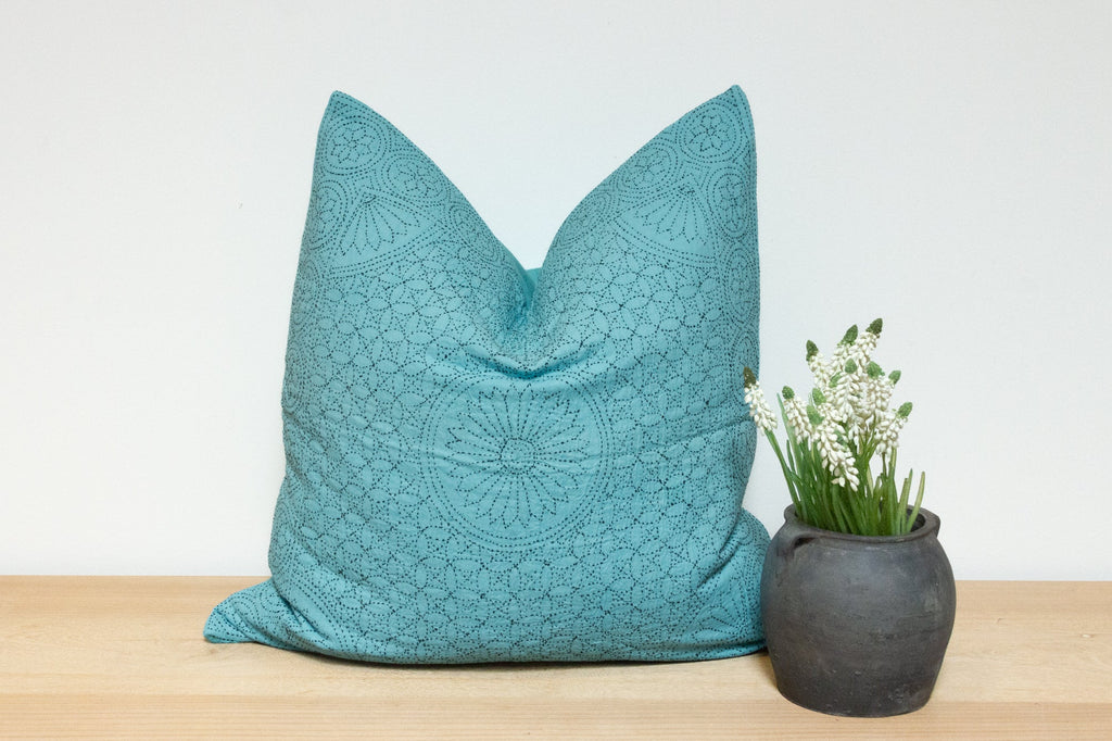 Celeste Hand-Stitched Pillow Cover