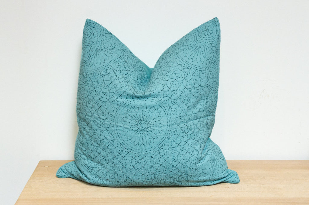 Celeste Hand-Stitched Pillow Cover