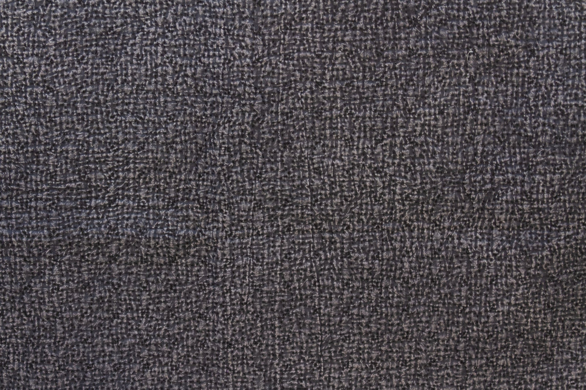 Obsidian Gray Handstitched Filanan Gudari Bedcover