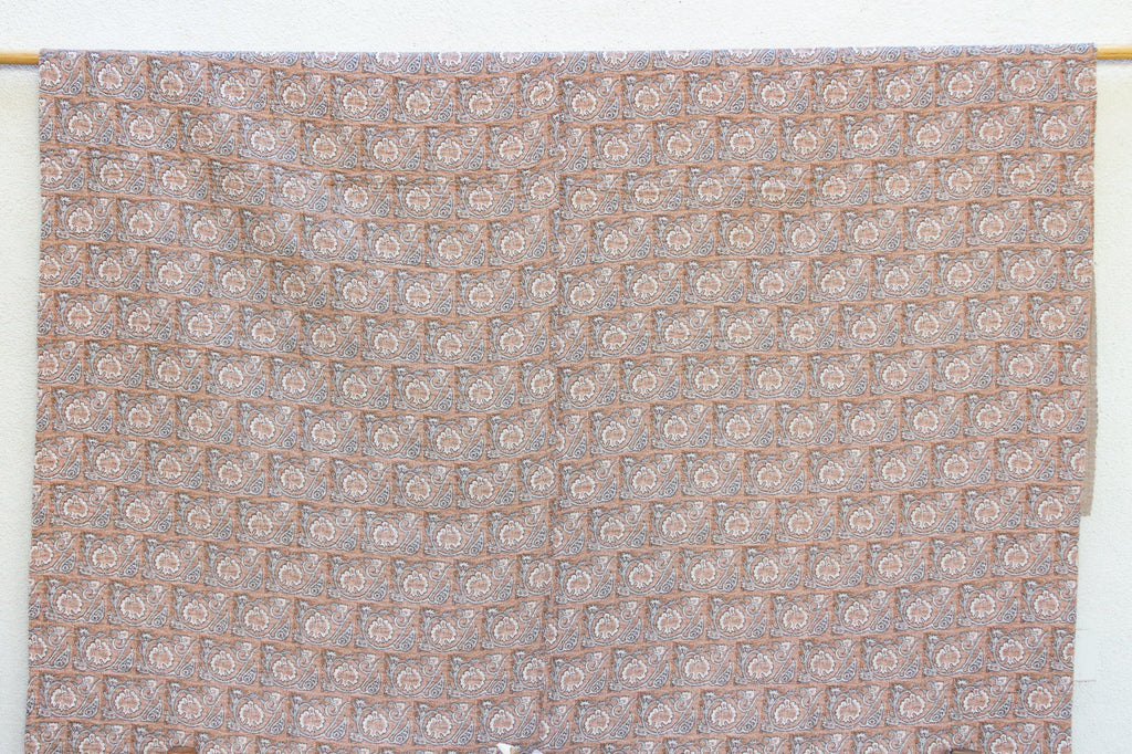 Rosewood Dust Indian Block Print Coverlet