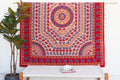 Festival Parade Indian Block Print Coverlet