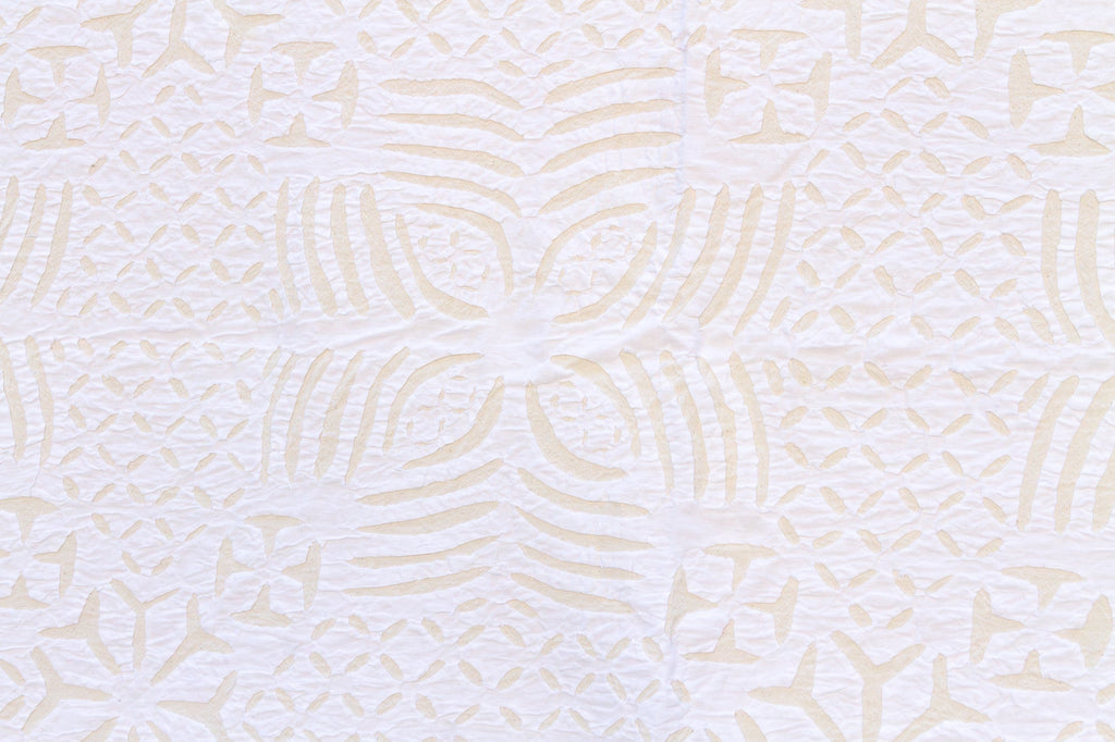 Celestial Star Applique Cotton Quilt