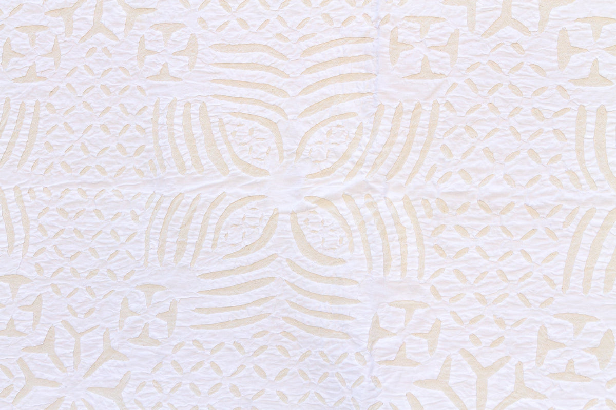 Celestial Star Applique Cotton Quilt