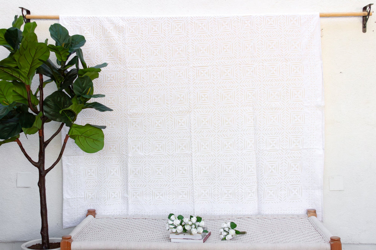 Orchid Dream Handmade Floral Applique Quilt