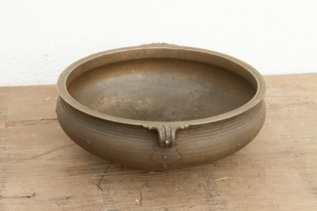 Antique Traditional Kerala Handled Urli Vessel