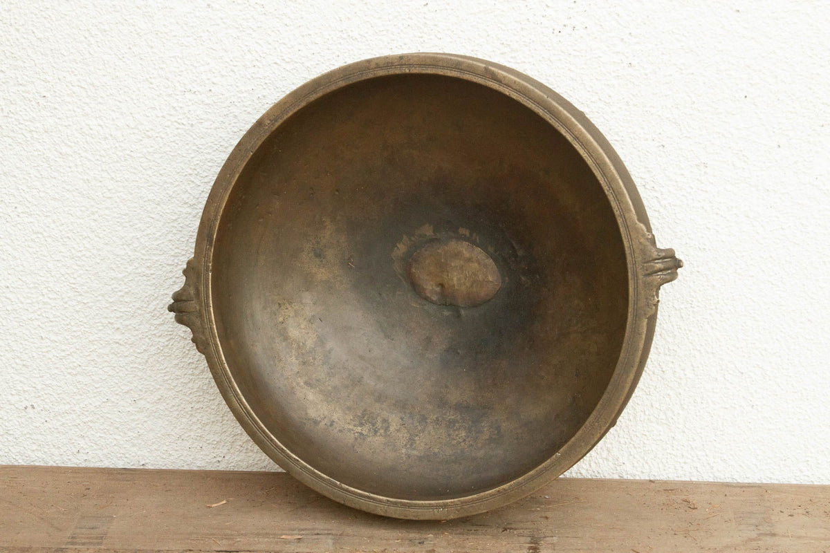 Antique Traditional Kerala Handled Urli Vessel