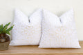 Silent Crescent, Pair of Appliqué  Pillow Covers