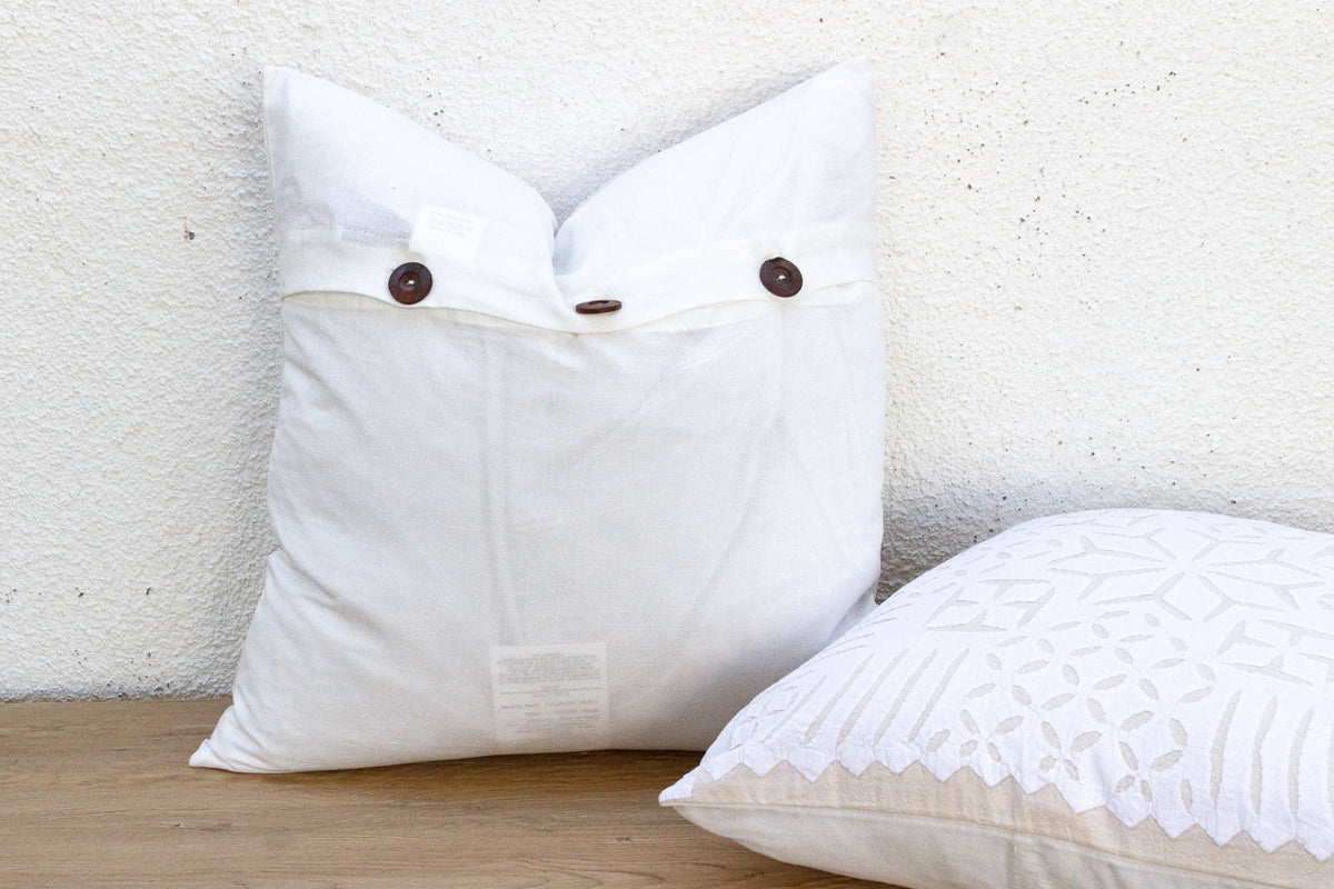 Heritage, Pair of Appliqué Pillow Covers