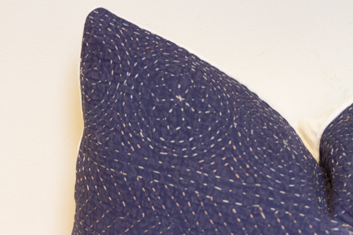 Larighar Hand-Stitched Pillow Cover
