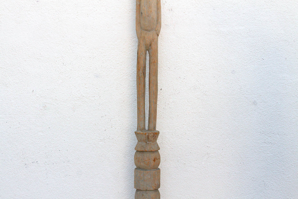 Antique Sun-Bleached Tribal Wurkun Slender Figure (Trade)