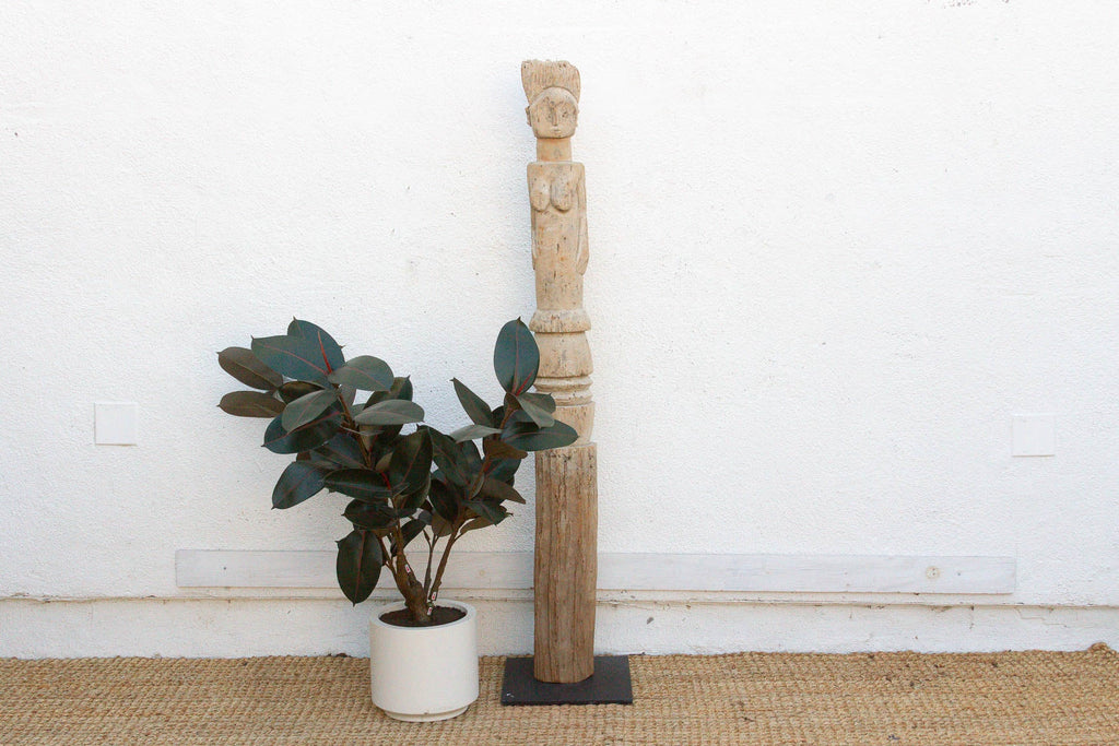 Early 20th Century African Wurkun Figure on Custom Stand