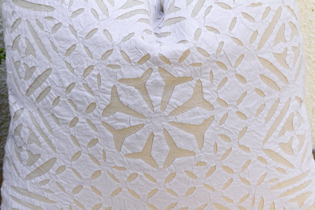 Kesar Bloom Applique Pillow Cover