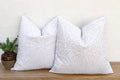 Rajwari Rose, Pair of Appliqué Pillow Covers