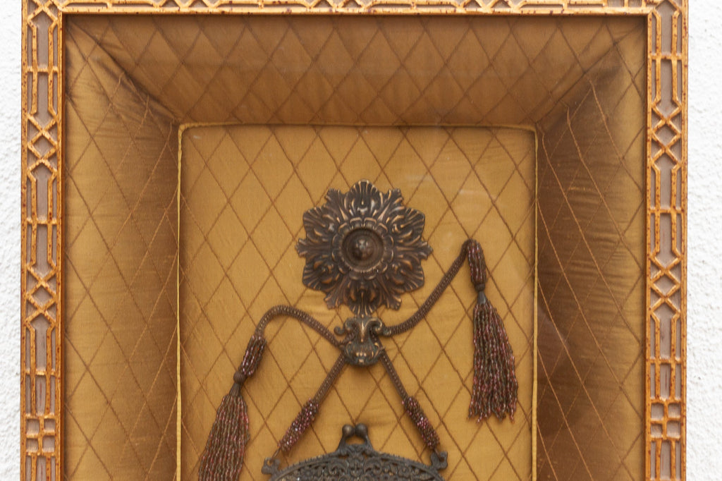 Framed Antique Purse Shadow Box
