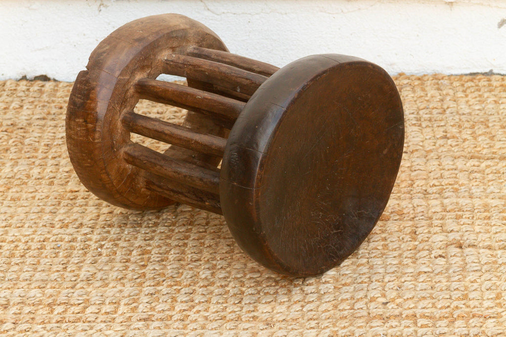 Antique Ethiopian Harari Round Stool