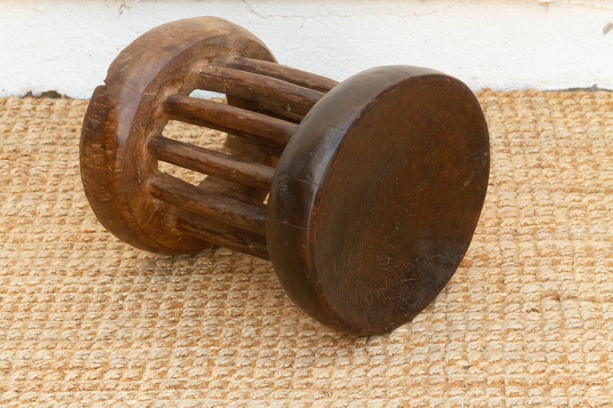 Antique Ethiopian Harari Round Stool