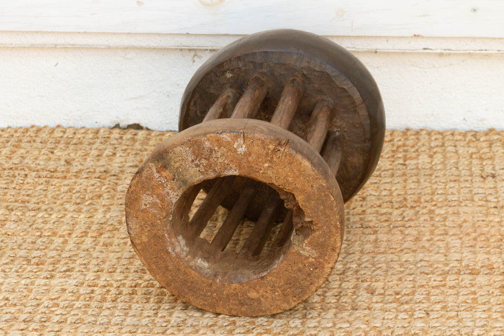 Antique Ethiopian Harari Round Stool