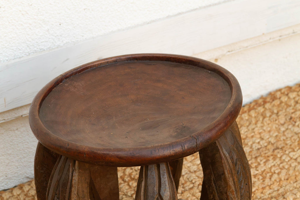 Antique Rustic Minimalist Lobi Stool