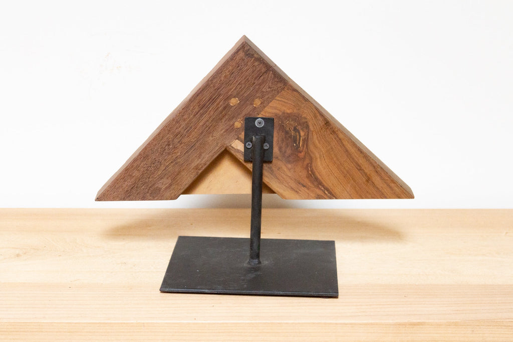 Carved Wood Pediment on Stand