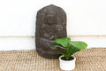 Antique Volcanic Stone Buddha Statue