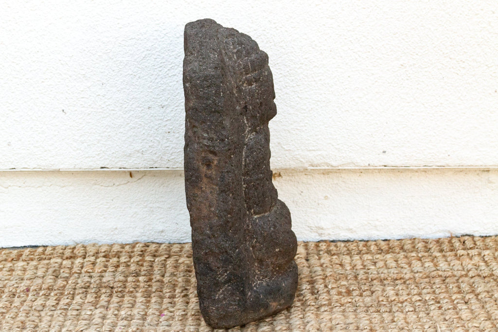 Antique Volcanic Stone Buddha Statue
