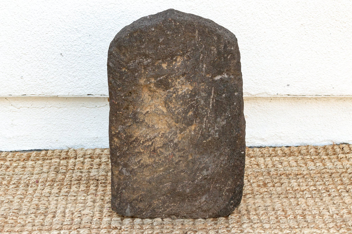 Antique Volcanic Stone Buddha Statue
