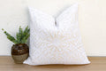 Blossom Array Appliqué Pillow Cover