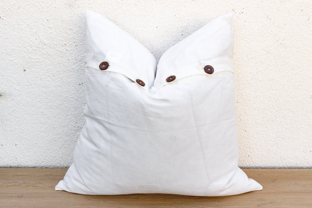 Blossom Array Appliqué Pillow Cover