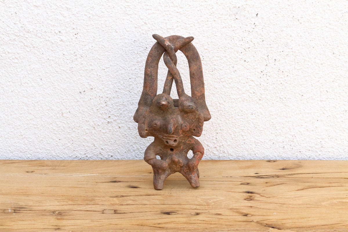 Antique Nok Double Sided Terracotta Figure