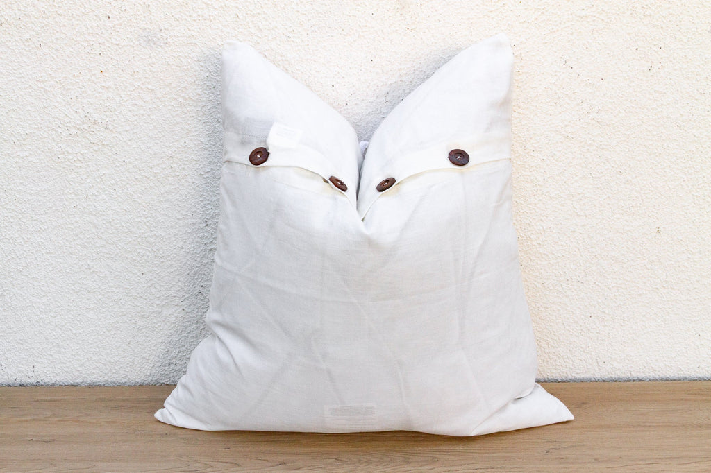 Desert Geometry Appliqué Pillow Cover