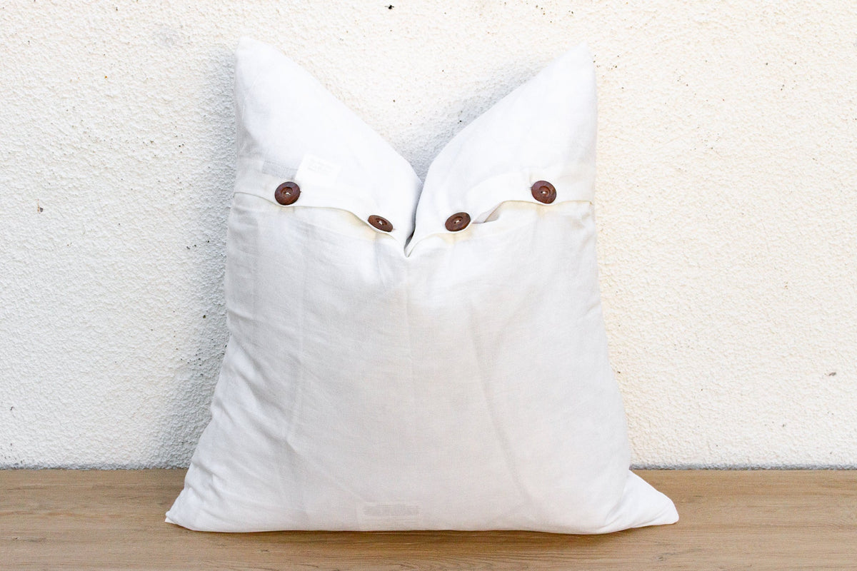Bloom Mosaic Appliqué Pillow Cover