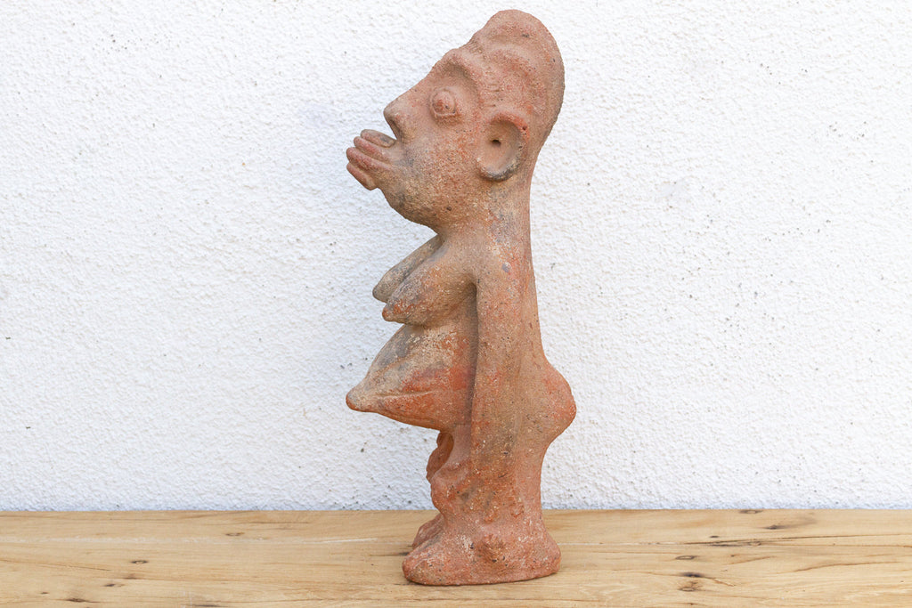 Antique Terracotta Nok Female Fertility Figure